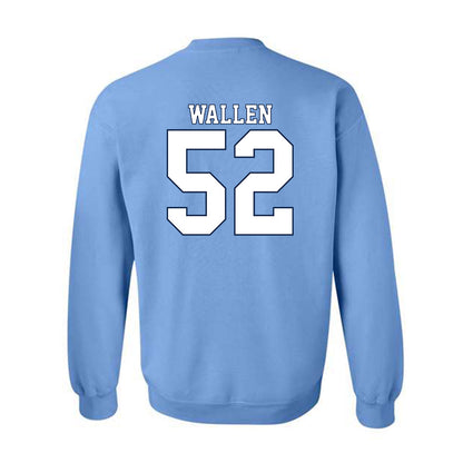 UNC - NCAA Baseball : Andrew Wallen - Classic Shersey Crewneck Sweatshirt-1