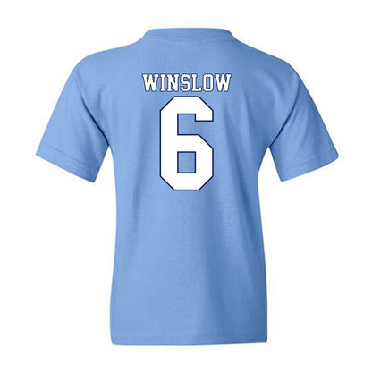 UNC - NCAA Baseball : Macon Winslow - Classic Shersey Youth T-Shirt-1
