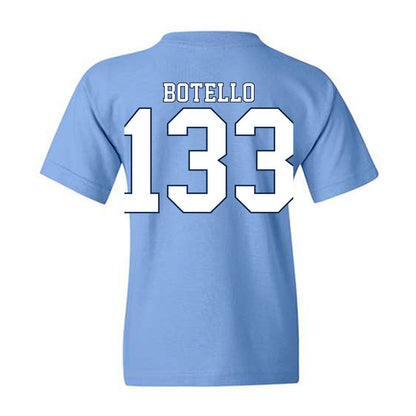 UNC - NCAA Wrestling : Matthew Botello - Classic Shersey Youth T-Shirt-1