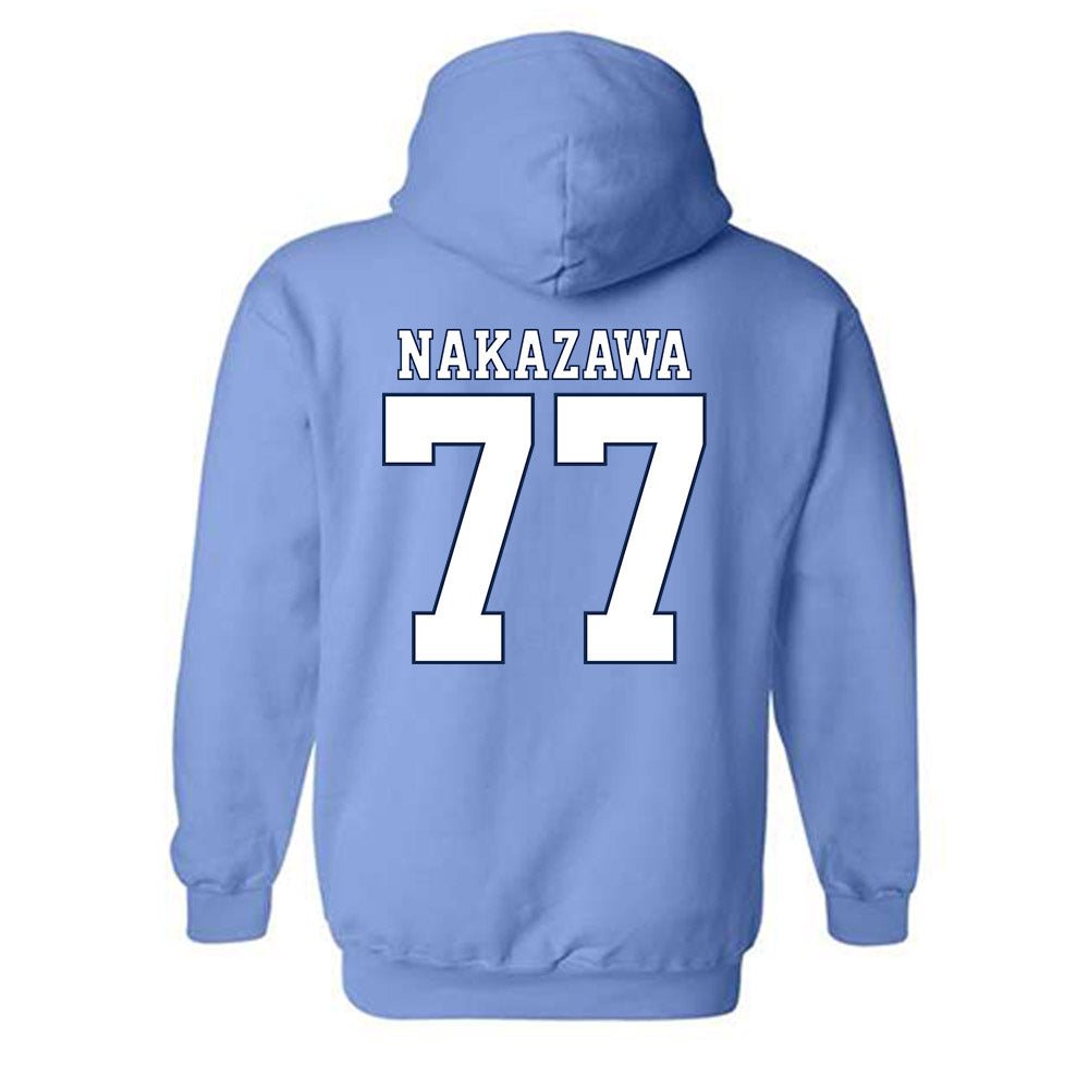 UNC - NCAA Women's Lacrosse : Negai Nakazawa - Classic Shersey Hooded Sweatshirt-1