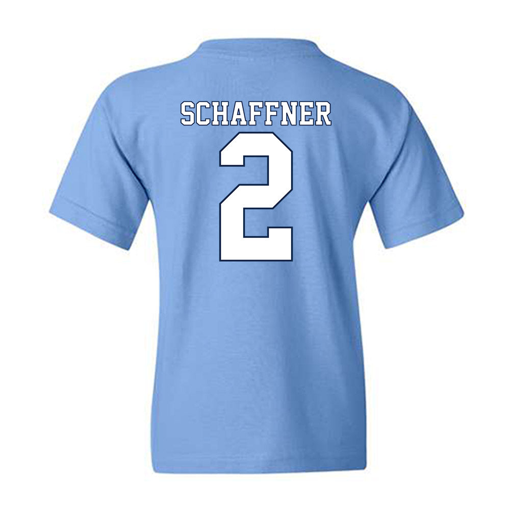 UNC - NCAA Baseball : Jake Schaffner - Classic Shersey Youth T-Shirt-1