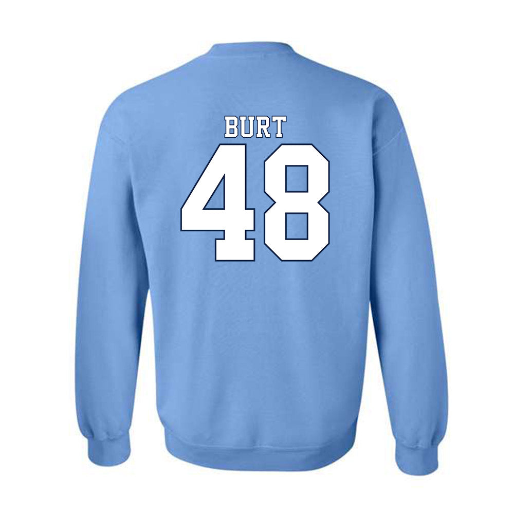 UNC - NCAA Football : Gannon Burt - Classic Shersey Crewneck Sweatshirt-1