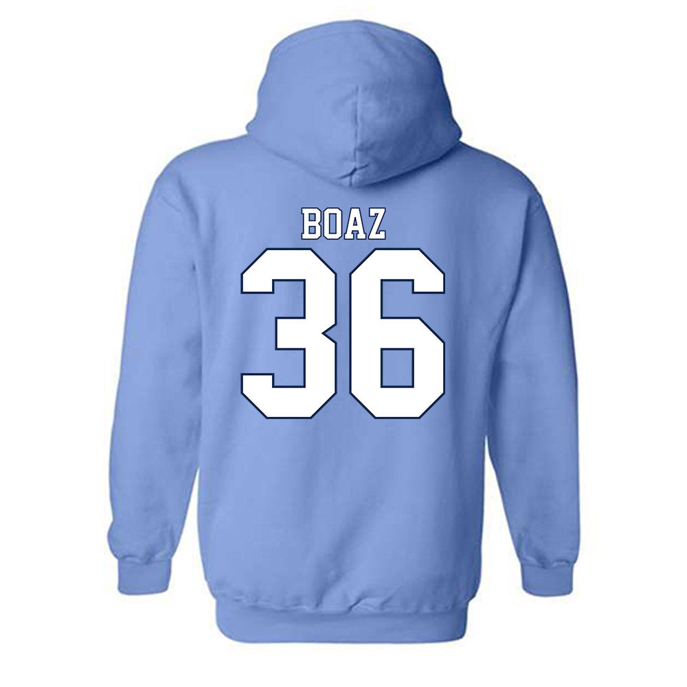 UNC - NCAA Baseball : Folger Boaz - Classic Shersey Hooded Sweatshirt-1