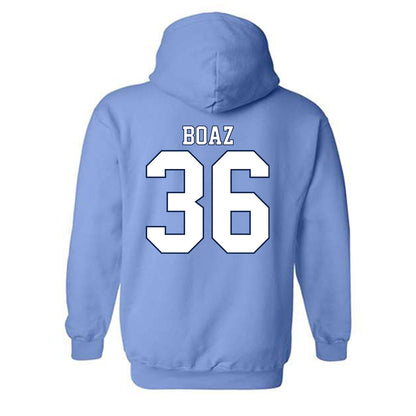 UNC - NCAA Baseball : Folger Boaz - Classic Shersey Hooded Sweatshirt-1
