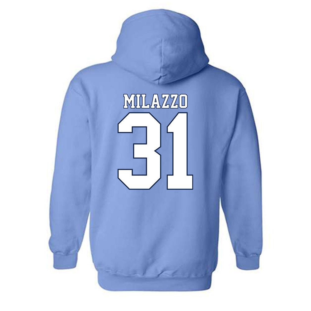 UNC - NCAA Men's Soccer : Cristian Milazzo - Classic Shersey Hooded Sweatshirt-1