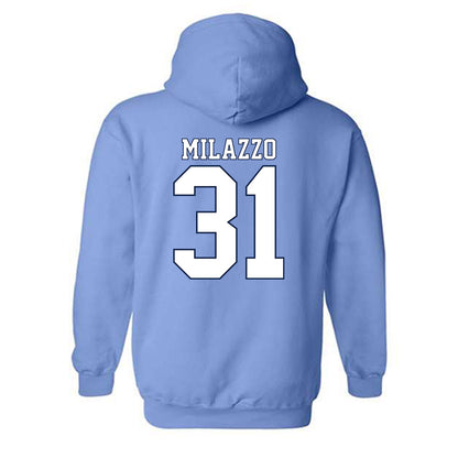 UNC - NCAA Men's Soccer : Cristian Milazzo - Classic Shersey Hooded Sweatshirt-1
