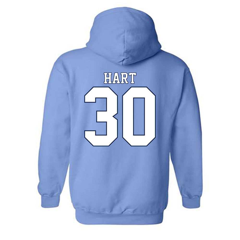 UNC - NCAA Football : Jaziel Hart - Classic Shersey Hooded Sweatshirt-1