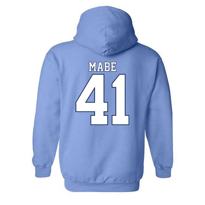 UNC - NCAA Baseball : Justin Mabe - Classic Shersey Hooded Sweatshirt-1
