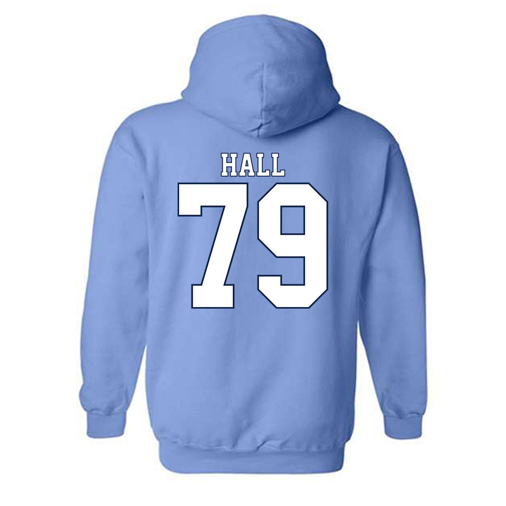 UNC - NCAA Football : Anthony Hall - Classic Shersey Hooded Sweatshirt-1