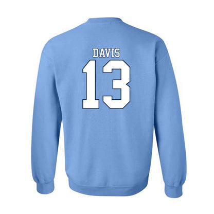 UNC - NCAA Softball : Kina Davis - Classic Shersey Crewneck Sweatshirt-1