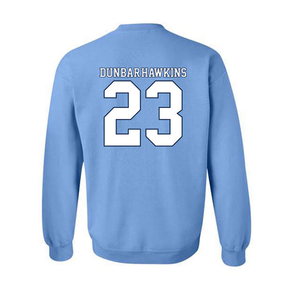 UNC - NCAA Football : Khristian Dunbar-Hawkins - Classic Shersey Crewneck Sweatshirt-1