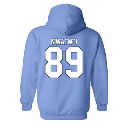 UNC - NCAA Football : Emmanuel Nwaiwu - Classic Shersey Hooded Sweatshirt-1