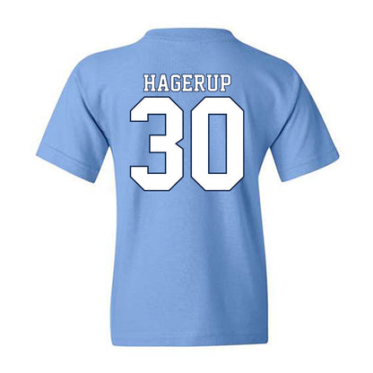 UNC - NCAA Men's Lacrosse : Leif Hagerup - Classic Shersey Youth T-Shirt-1