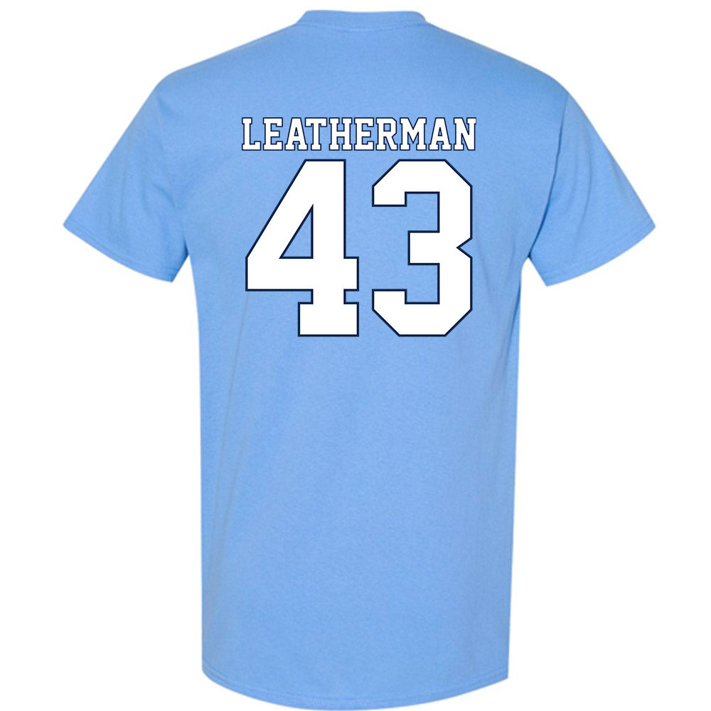 UNC - NCAA Baseball : Riley Leatherman - Classic Shersey T-Shirt-1