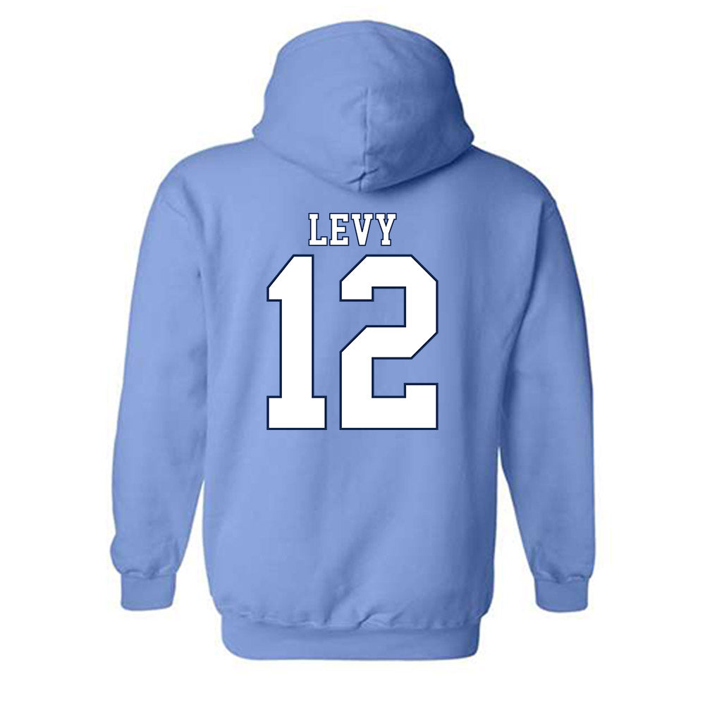 UNC - NCAA Men's Lacrosse : Alec Levy - Classic Shersey Hooded Sweatshirt-1