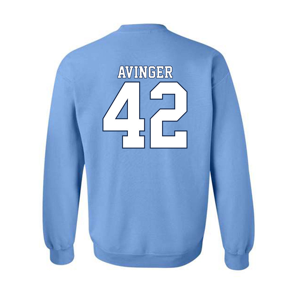 UNC - NCAA Football : Jordan Avinger - Classic Shersey Crewneck Sweatshirt-1