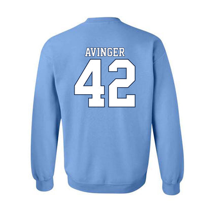 UNC - NCAA Football : Jordan Avinger - Classic Shersey Crewneck Sweatshirt-1