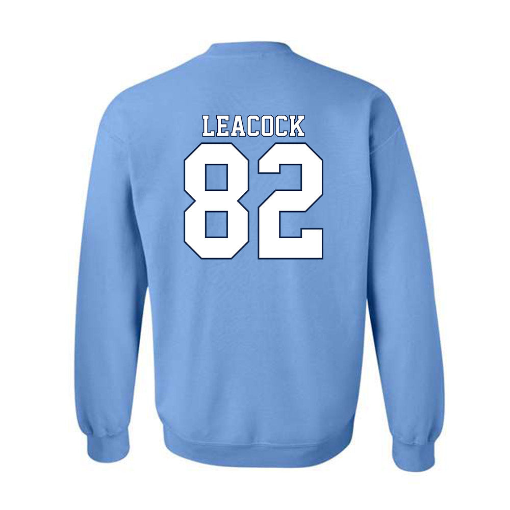UNC - NCAA Football : Nathan Leacock - Classic Shersey Crewneck Sweatshirt-1