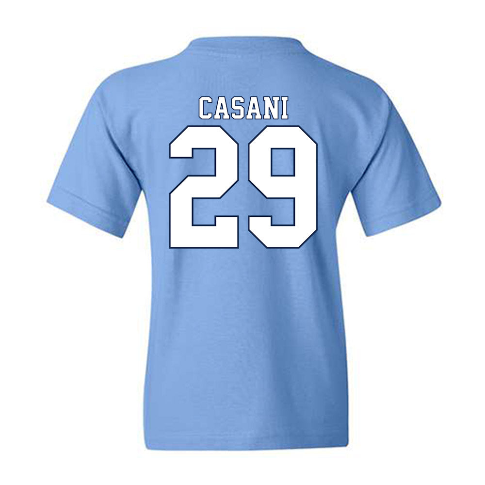 UNC - NCAA Men's Lacrosse : Henry Casani - Classic Shersey Youth T-Shirt-1