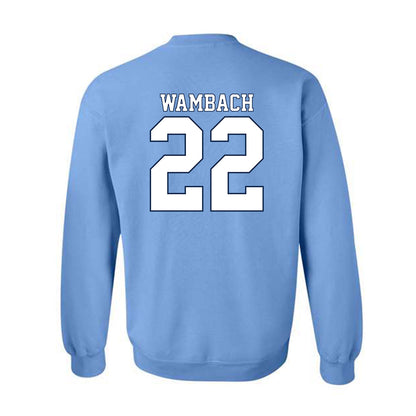 UNC - NCAA Men's Lacrosse : Brady Wambach - Classic Shersey Crewneck Sweatshirt-1