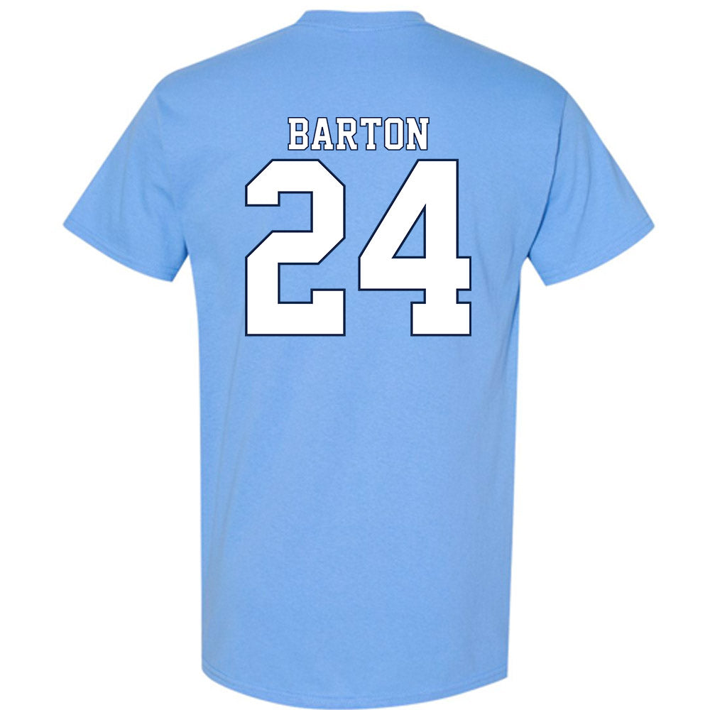 UNC - NCAA Men's Lacrosse : Jack Barton - Classic Shersey T-Shirt-1