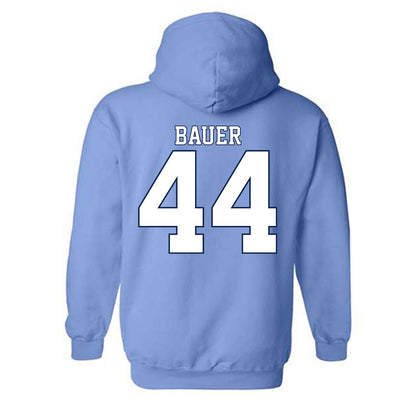 UNC - NCAA Football : Jake Bauer - Classic Shersey Hooded Sweatshirt-1