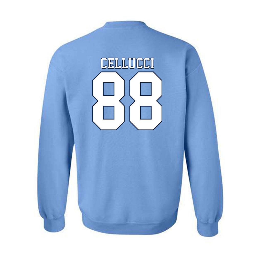 UNC - NCAA Men's Lacrosse : Chase Cellucci - Classic Shersey Crewneck Sweatshirt-1