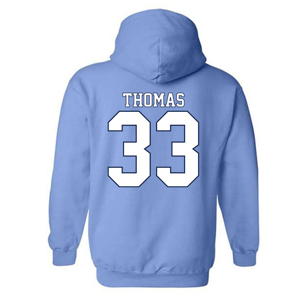 UNC - NCAA Women's Soccer : Olivia Thomas - Classic Shersey Hooded Sweatshirt-1