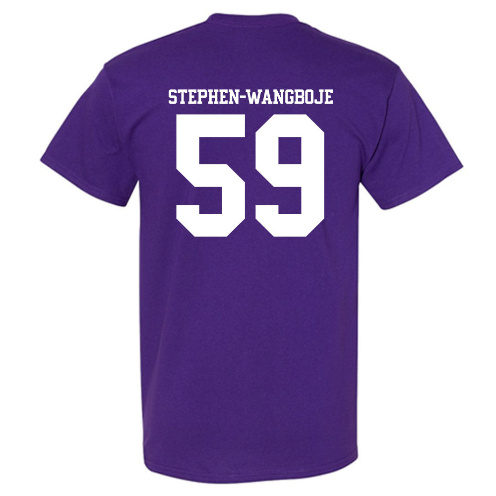 Northwestern - NCAA Football : Glory Stephen-Wangboje - Classic Shersey T-Shirt-1
