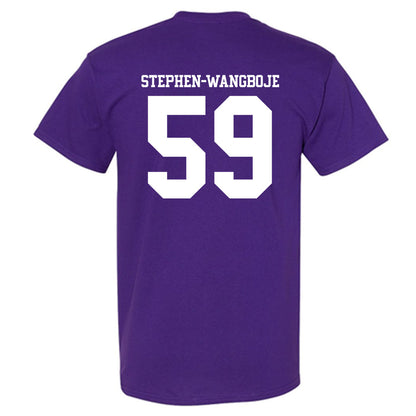 Northwestern - NCAA Football : Glory Stephen-Wangboje - Classic Shersey T-Shirt-1
