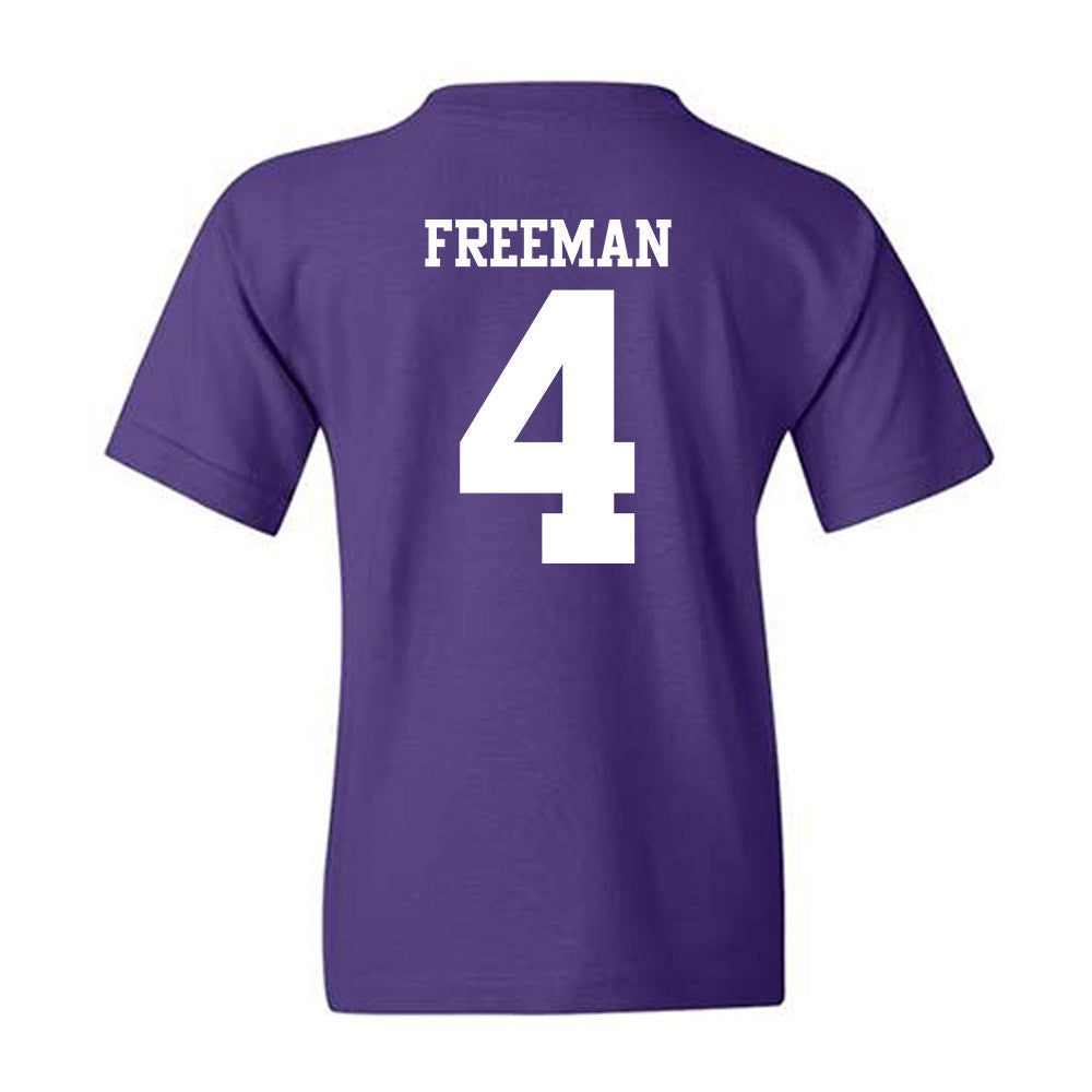 Northwestern - NCAA Women's Soccer : Camryn Freeman - Classic Shersey Youth T-Shirt-1