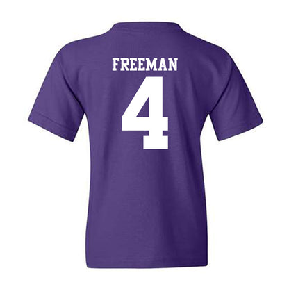 Northwestern - NCAA Women's Soccer : Camryn Freeman - Classic Shersey Youth T-Shirt-1