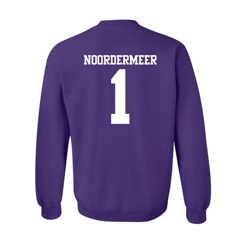 Northwestern - NCAA Women's Volleyball : Sienna noordermeer - Classic Shersey Crewneck Sweatshirt-1
