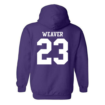 Northwestern - NCAA Baseball : Ryan Weaver - Classic Shersey Hooded Sweatshirt-1