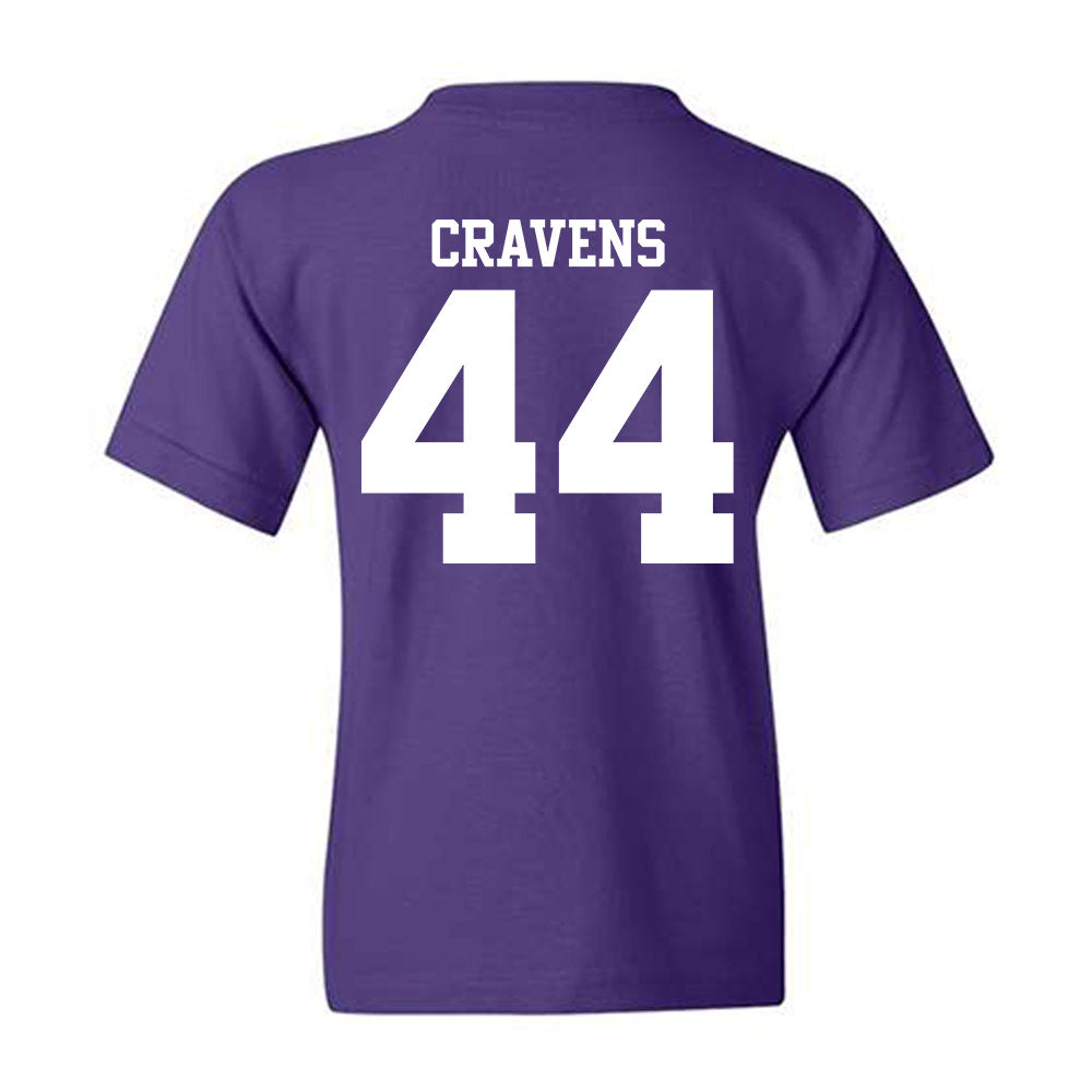 Northwestern - NCAA Baseball : Colton Cravens - Classic Shersey Youth T-Shirt-1
