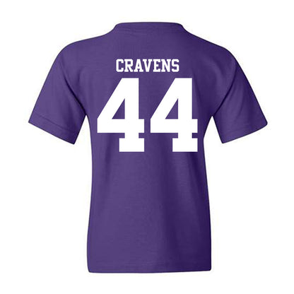 Northwestern - NCAA Baseball : Colton Cravens - Classic Shersey Youth T-Shirt-1