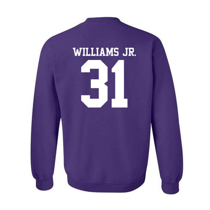 Northwestern - NCAA Football : Tito Williams Jr. - Classic Shersey Crewneck Sweatshirt-1