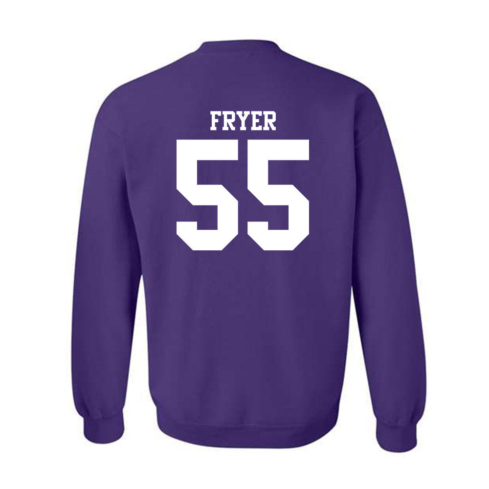 Northwestern - NCAA Baseball : Justin Fryer - Classic Shersey Crewneck Sweatshirt-1