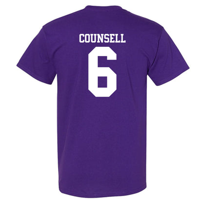 Northwestern - NCAA Baseball : Jack Counsell - Classic Shersey T-Shirt-1