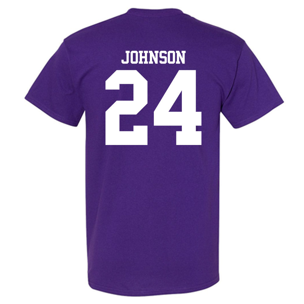 Northwestern - NCAA Football : Jamaal Johnson - Classic Shersey T-Shirt-1