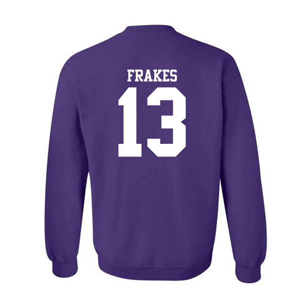 Northwestern - NCAA Football : Gavin Frakes - Classic Shersey Crewneck Sweatshirt-1