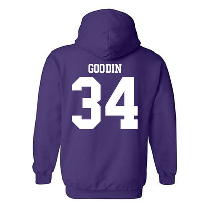 Northwestern - NCAA Women's Soccer : Ava Goodin - Classic Shersey Hooded Sweatshirt-1