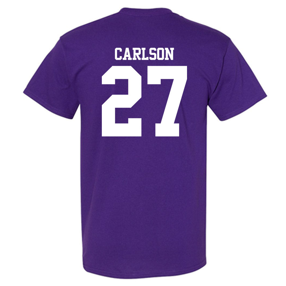 Northwestern - NCAA Baseball : Zach Carlson - Classic Shersey T-Shirt-1