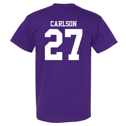 Northwestern - NCAA Baseball : Zach Carlson - Classic Shersey T-Shirt-1