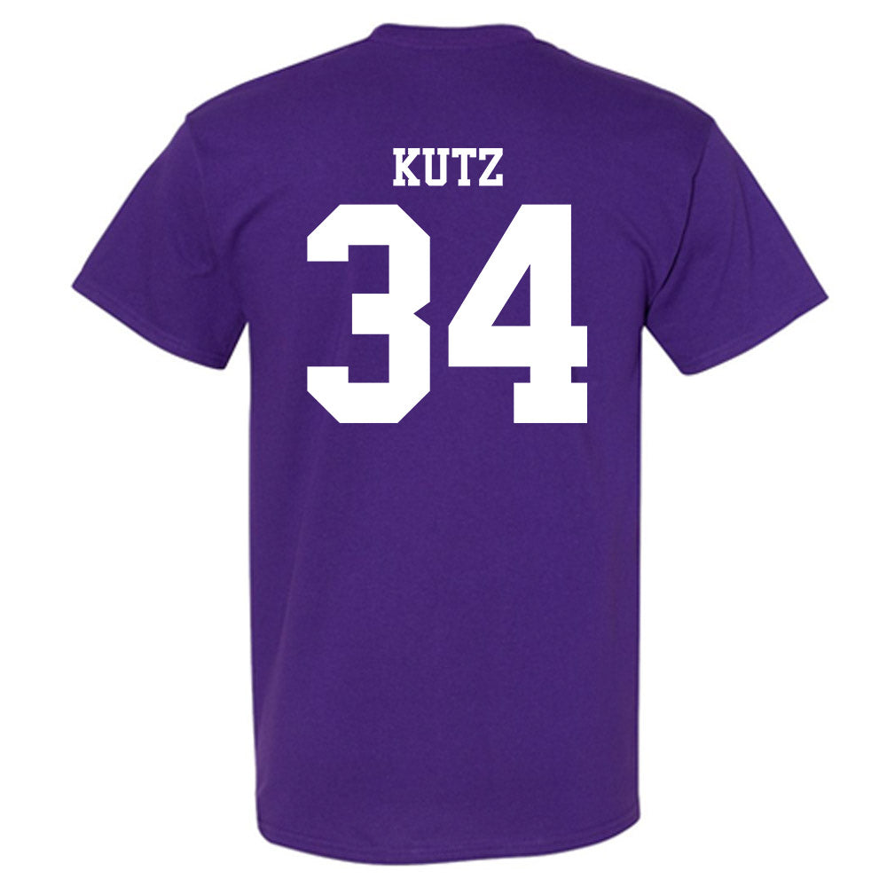 Northwestern - NCAA Baseball : Charlie Kutz - Classic Shersey T-Shirt-1