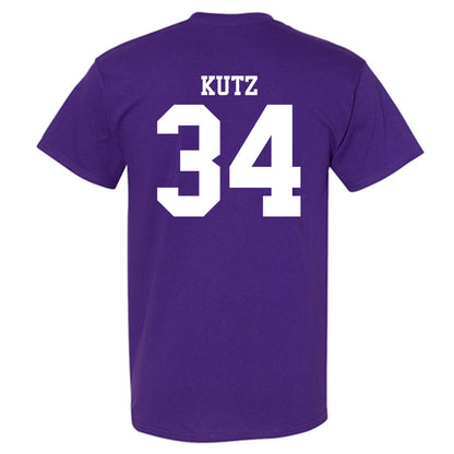 Northwestern - NCAA Baseball : Charlie Kutz - Classic Shersey T-Shirt-1