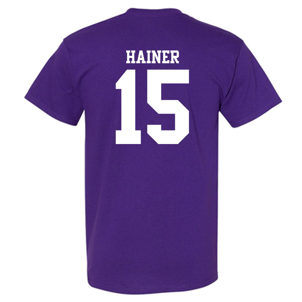Northwestern - NCAA Men's Soccer : Doug Hainer - Classic Shersey T-Shirt-1