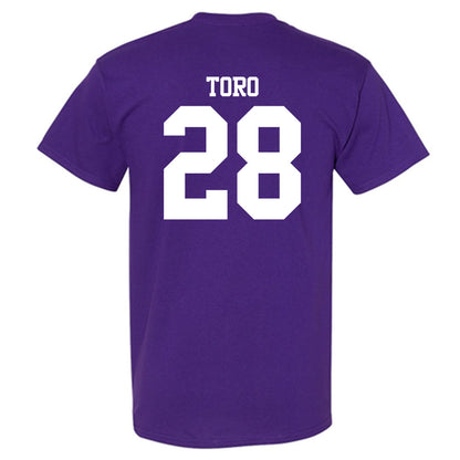 Northwestern - NCAA Men's Soccer : Luca Toro - Classic Shersey T-Shirt-1