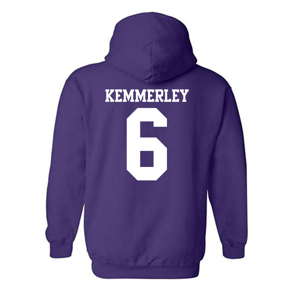 Northwestern - NCAA Women's Soccer : Keira Kemmerley - Classic Shersey Hooded Sweatshirt-1