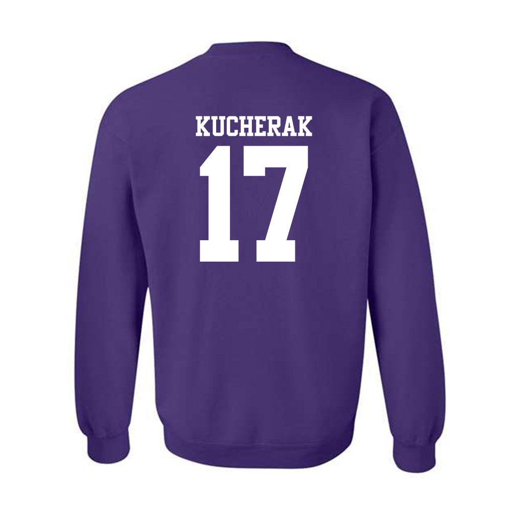 Northwestern - NCAA Baseball : Ryan Kucherak - Classic Shersey Crewneck Sweatshirt-1